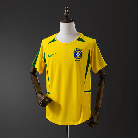 Camisa Brasil 2002 Titular - Retrô