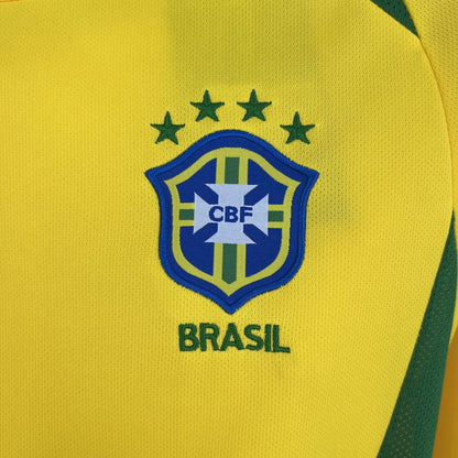 Camisa Brasil 2002 Titular - Retrô