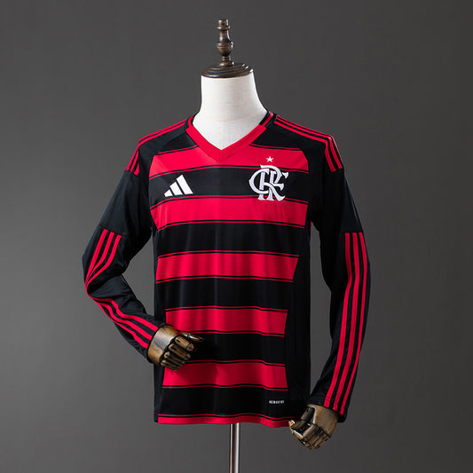 Camisa Flamengo 25/26 Manga Longa Titular - Torcedor