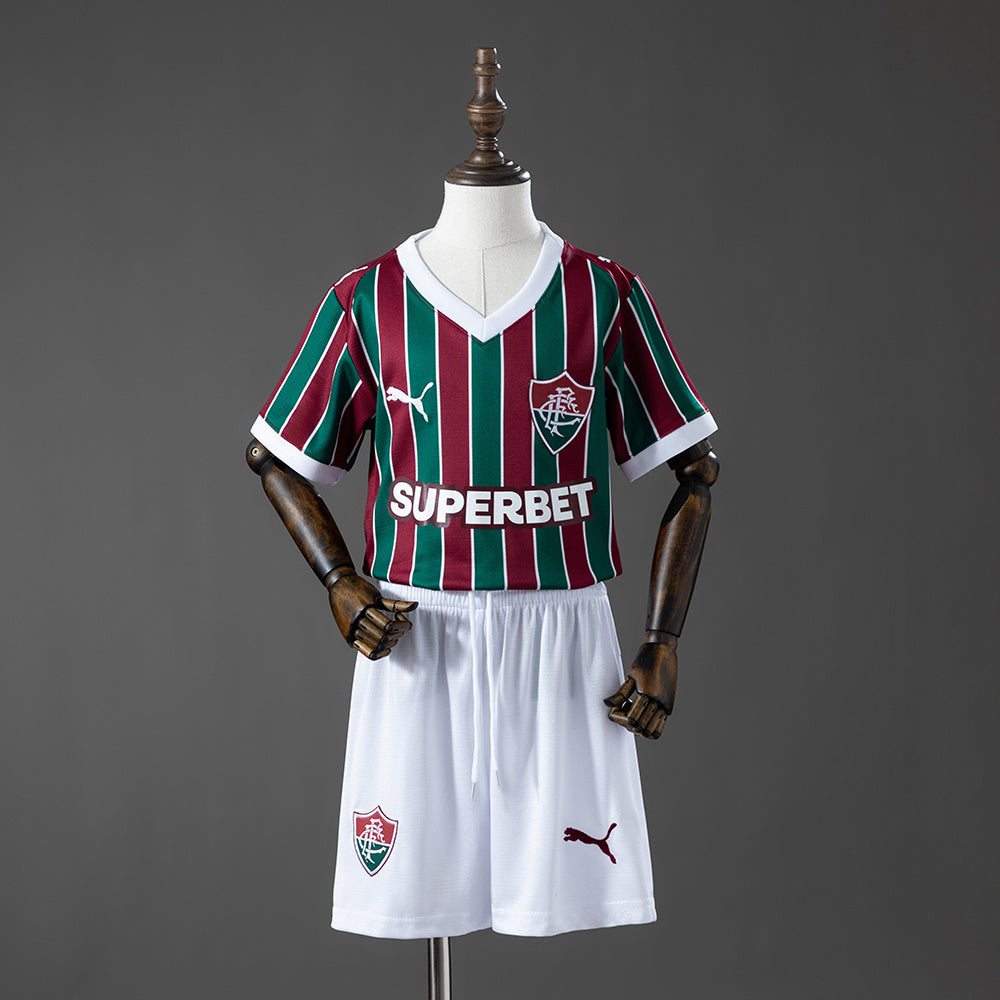 Kit Infantil Fluminense 26/27 Titular - Torcedor