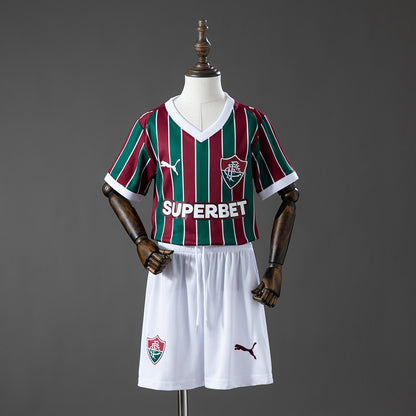 Kit Infantil Fluminense 26/27 Titular - Torcedor