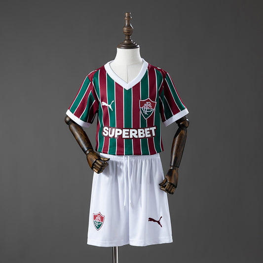 Kit Infantil Fluminense 26/27 Titular - Torcedor